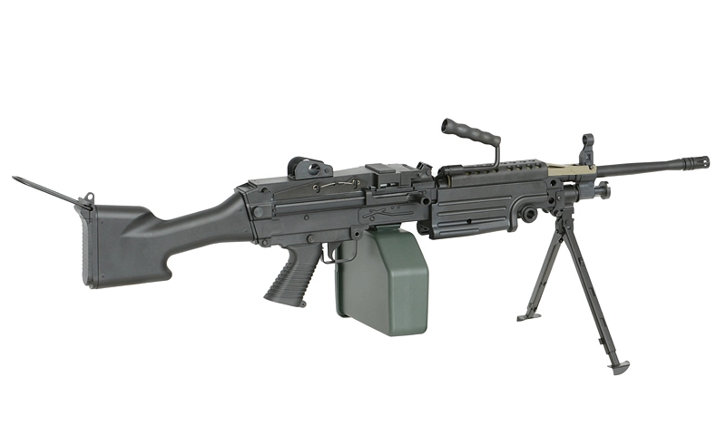 A&K M249 MKII SAW Sports Line AEG konekivääri - musta