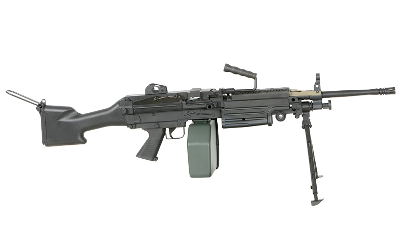 A&K M249 MKII SAW Sports Line AEG konekivääri - musta