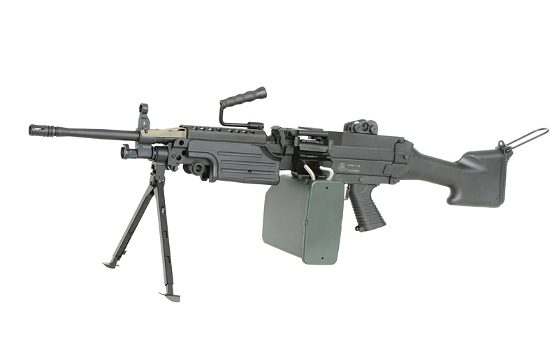 A&K M249 MKII SAW Sports Line AEG konekivääri - musta