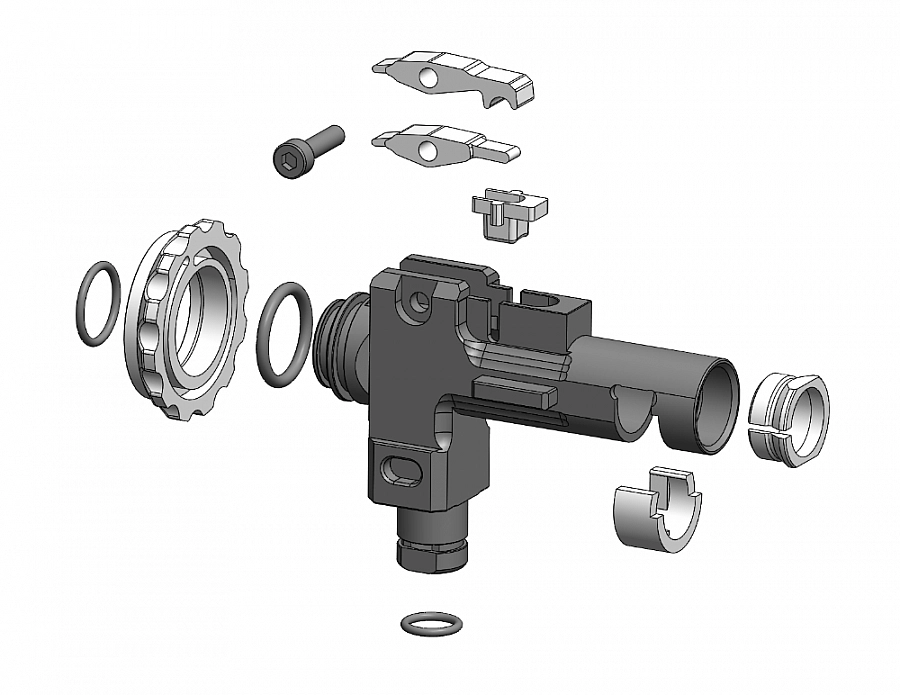 RetroArms CNC Hop Up Chamber AR15 UNI