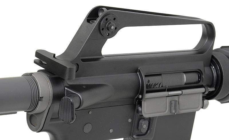 WE XM177 V3 GBBR Open Bolt - musta