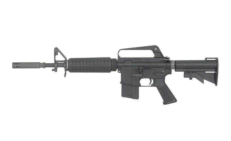 WE XM177 V3 GBBR Open Bolt - musta