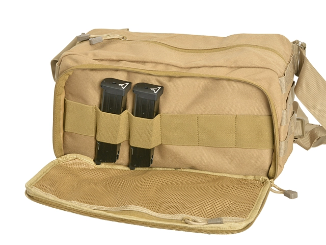 8Fields Practice Shooter Range Bag ratalaukku - Tan