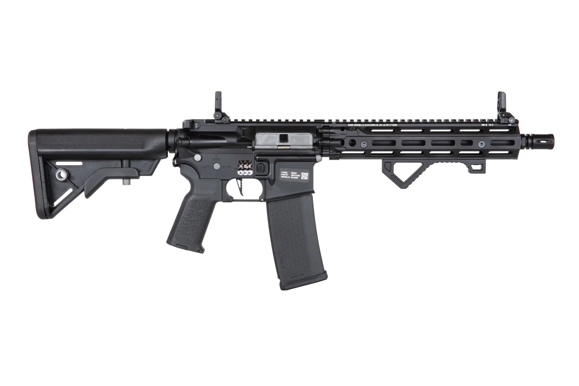 Specna Arms Daniel Defense SA-E27 EDGE RIS III 10.5 HAL ETU - Steel Grey