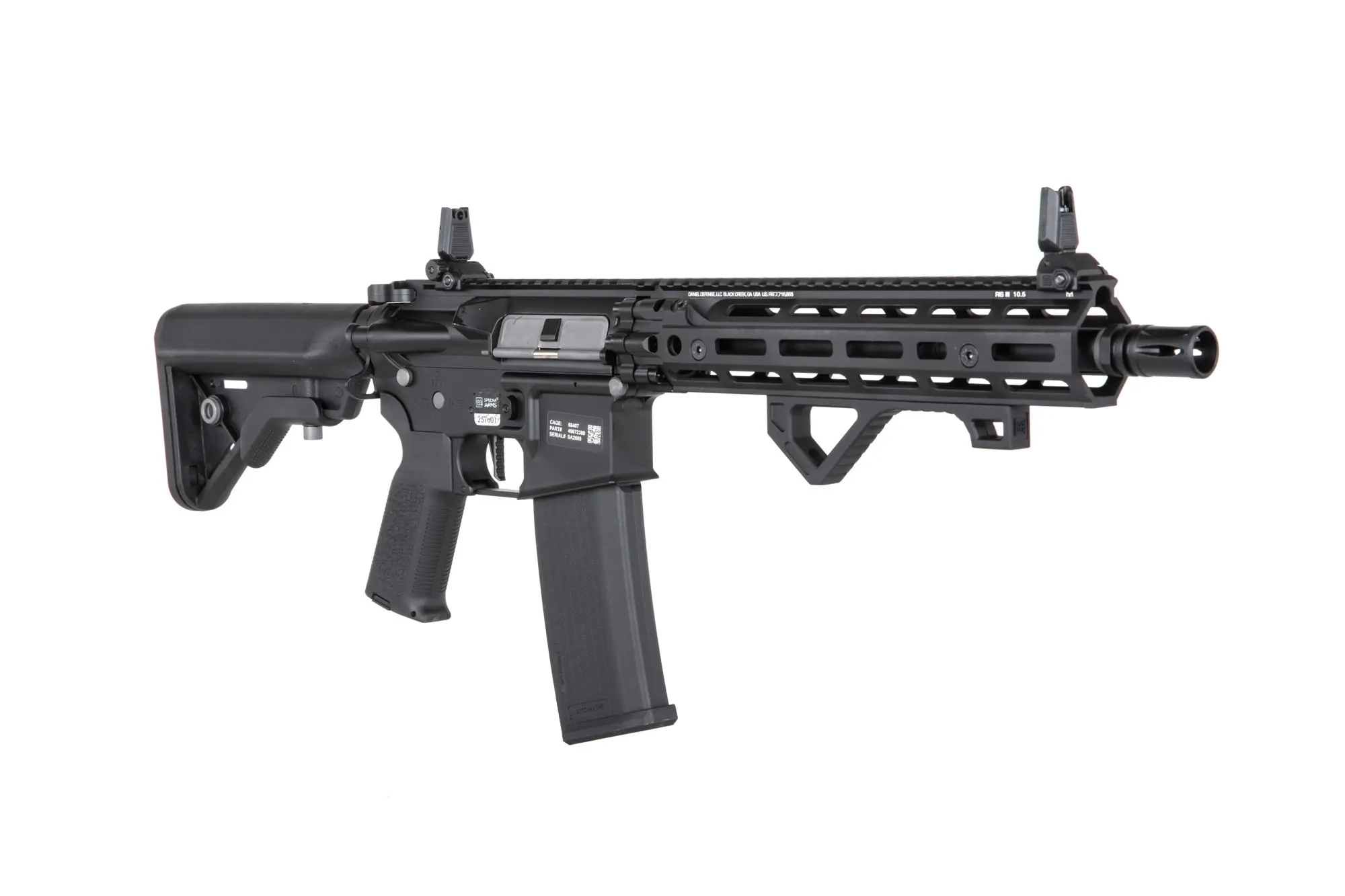 Specna Arms Daniel Defense SA-E27 EDGE RIS III 10.5 HAL ETU - Steel Grey