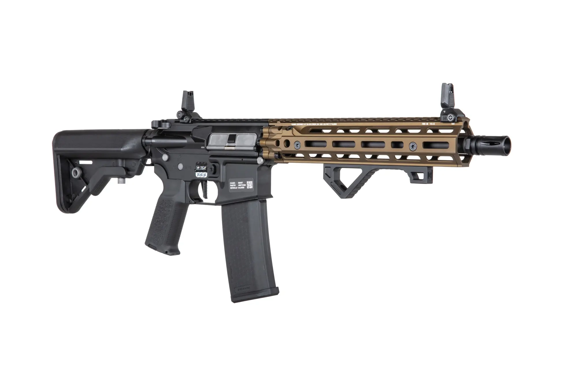 Specna Arms Daniel Defense SA-E27 EDGE RIS III 10.5 HAL ETU - Chaos Bronze