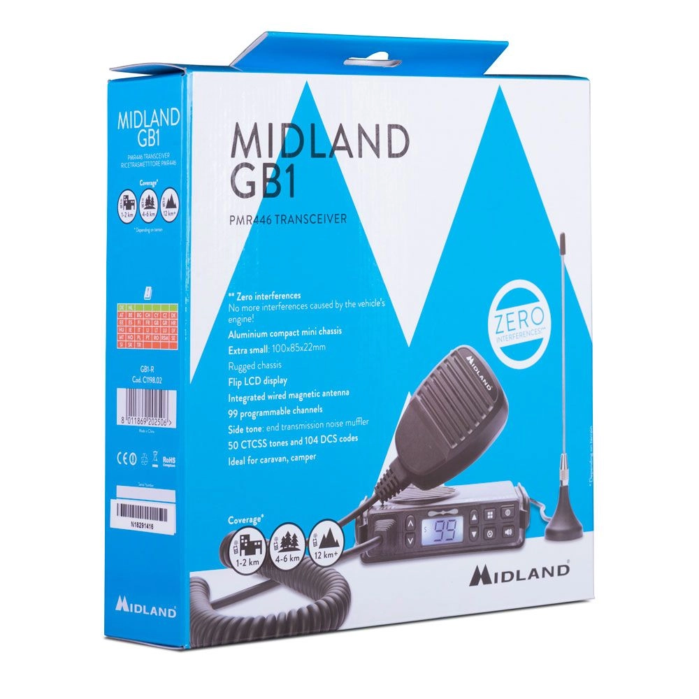 Midland GB1-R ajoneuvoradiopuhelin