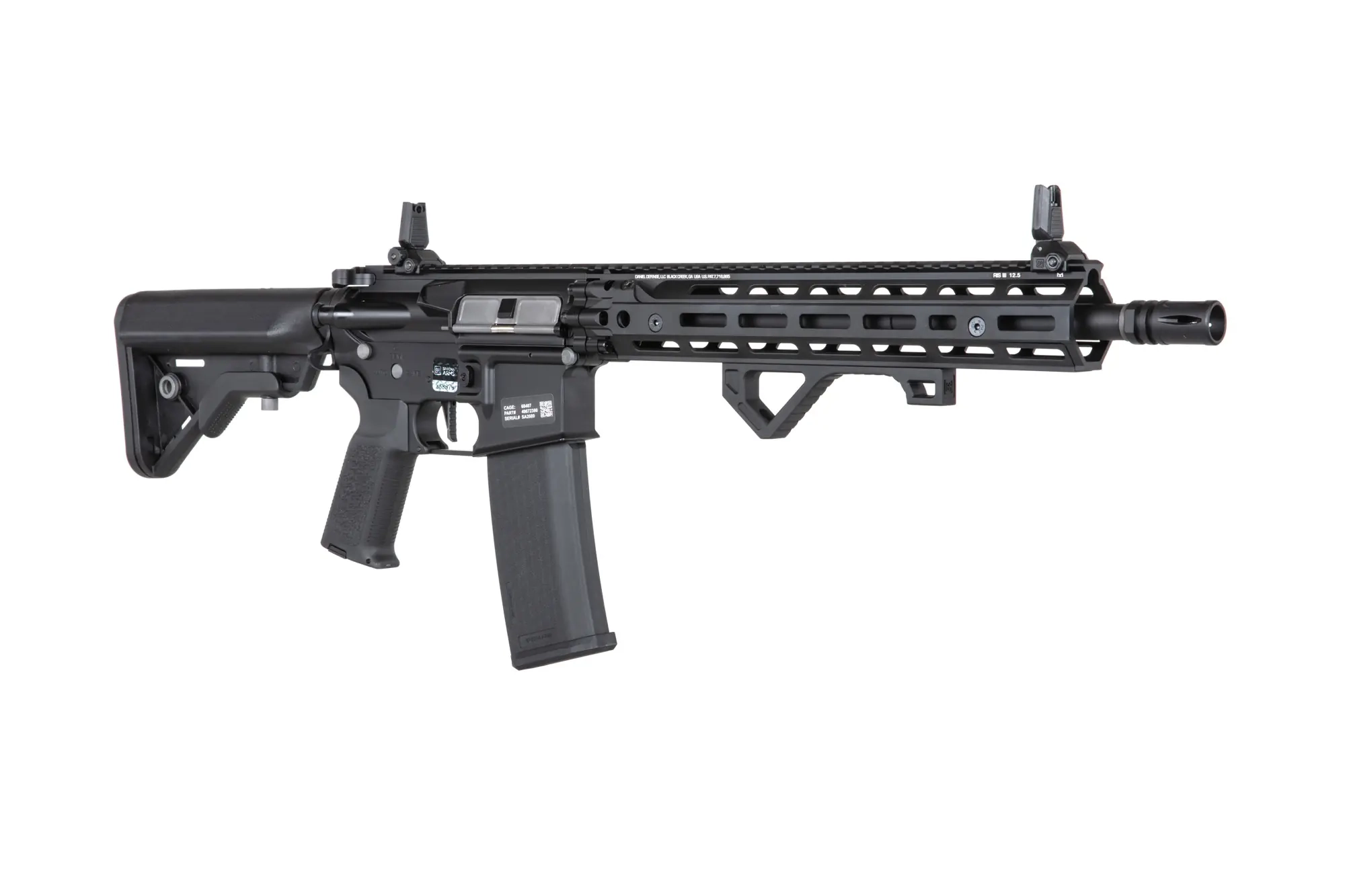 Specna Arms Daniel Defense SA-E28 EDGE RIS III 14.5 HAL ETU - musta