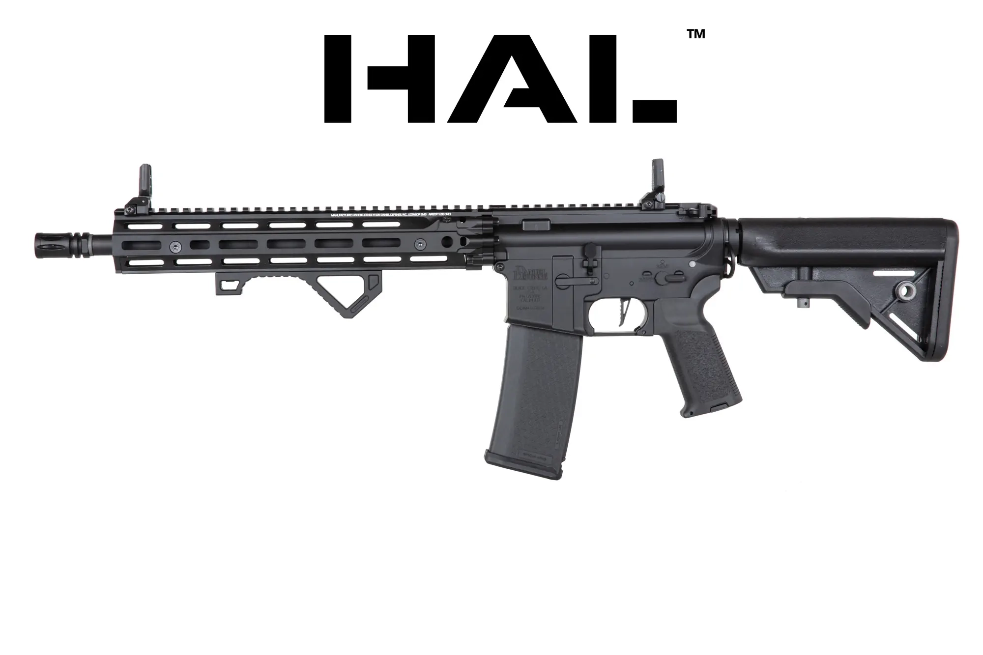 Specna Arms Daniel Defense SA-E28 EDGE RIS III 14.5 HAL ETU - musta