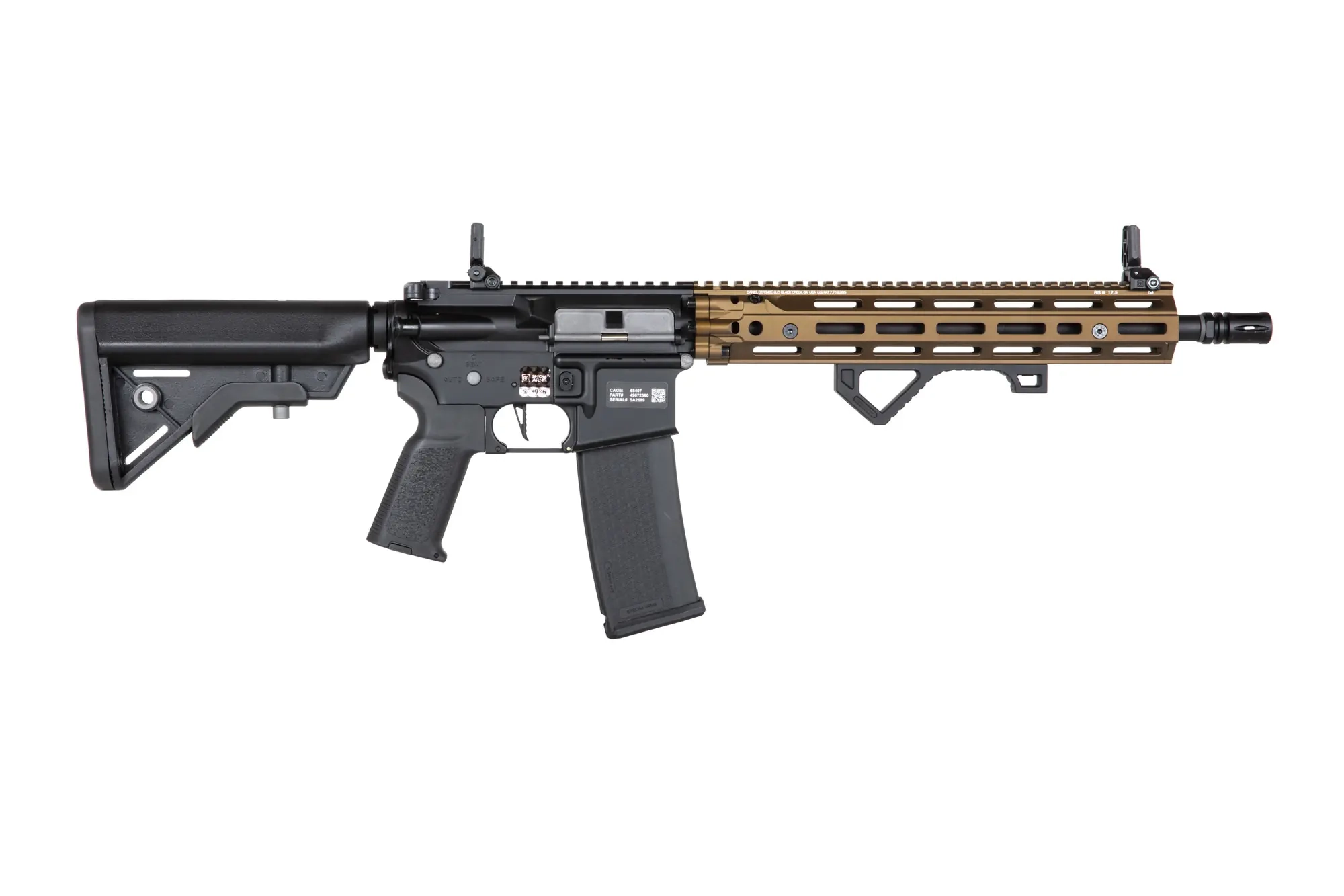 Specna Arms Daniel Defense SA-E28 EDGE RIS III 14.5 HAL ETU - Chaos Bronze