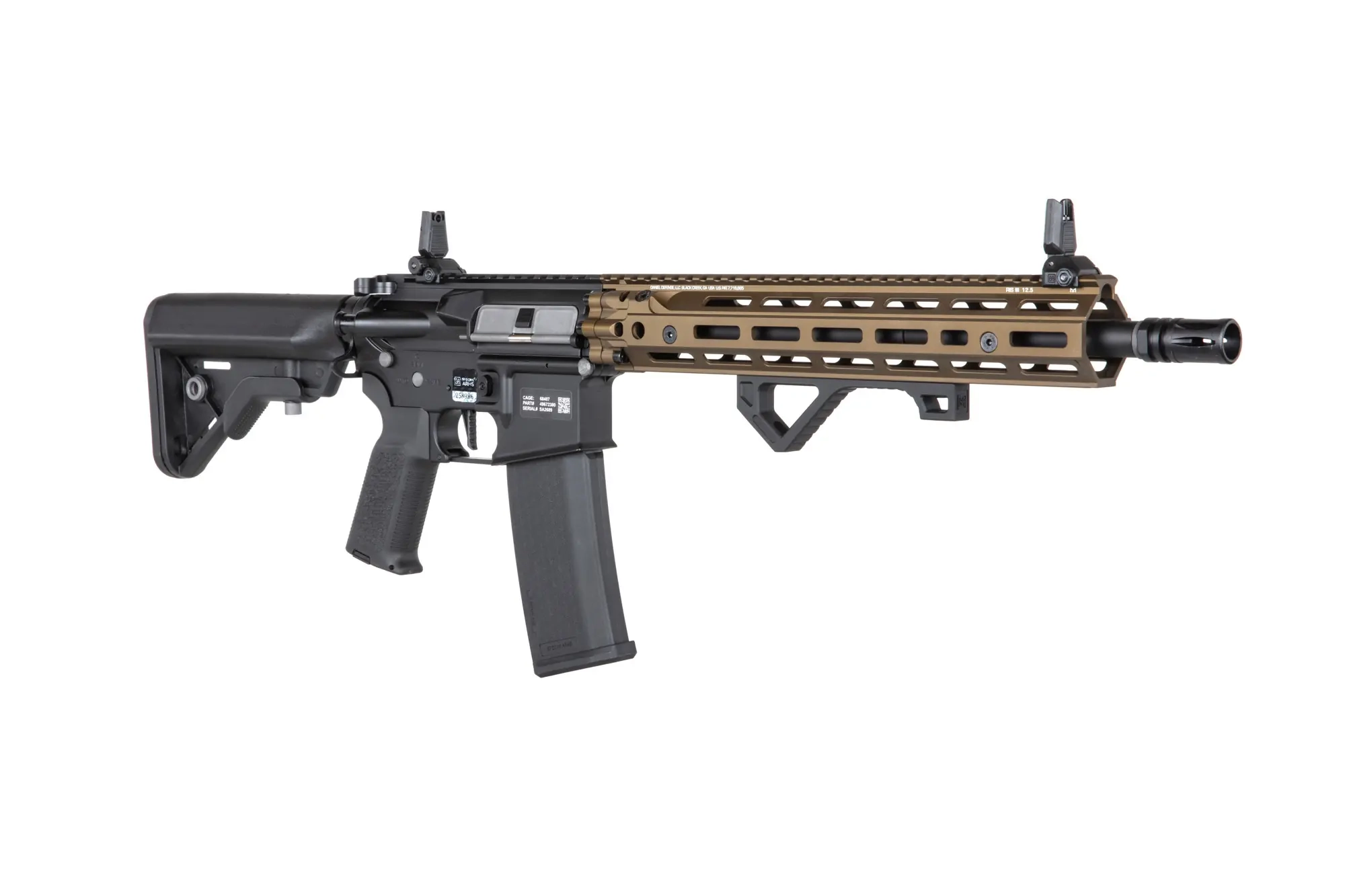 Specna Arms Daniel Defense SA-E28 EDGE RIS III 14.5 HAL ETU - Chaos Bronze