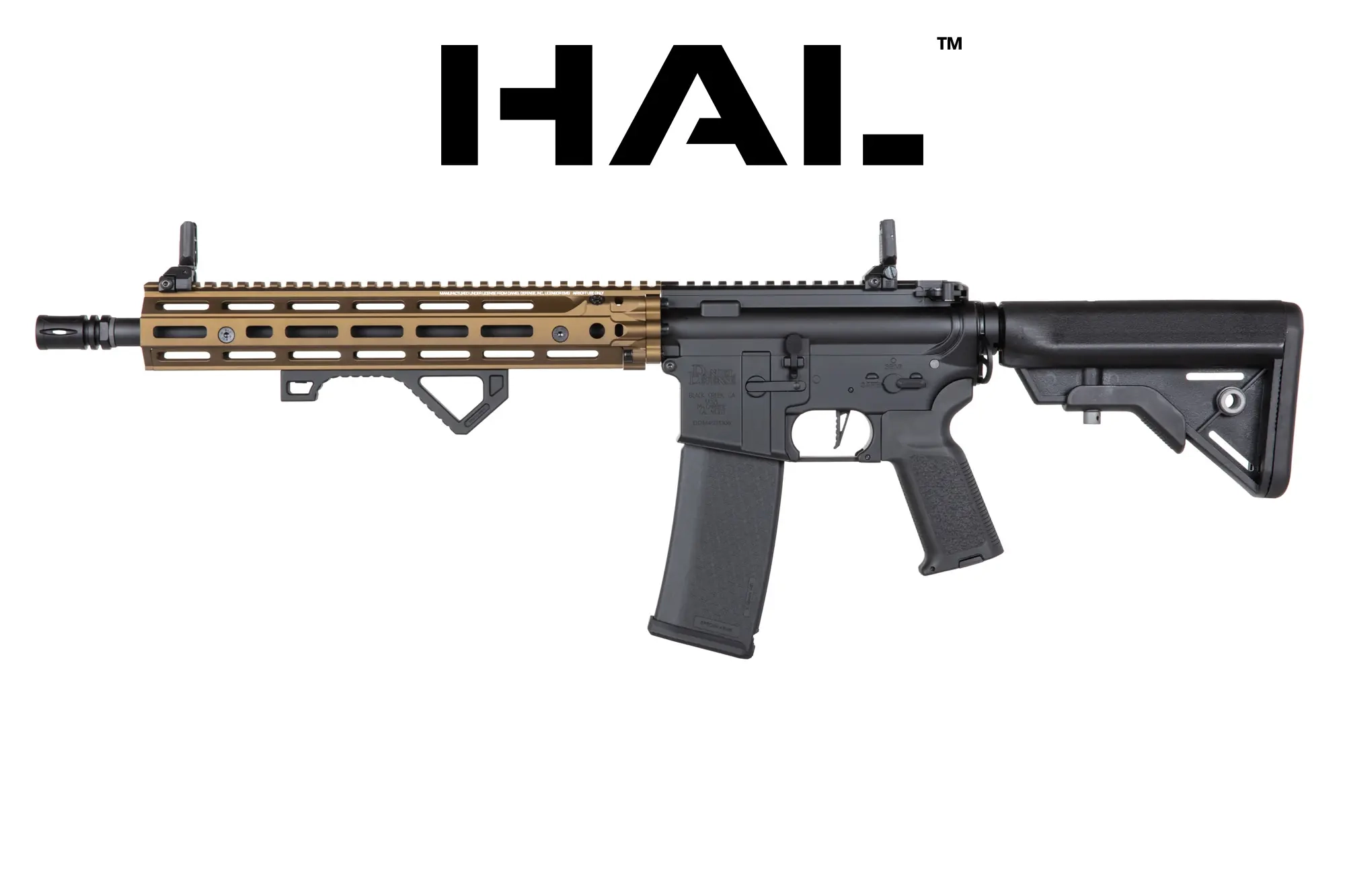 Specna Arms Daniel Defense SA-E28 EDGE RIS III 14.5 HAL ETU - Chaos Bronze