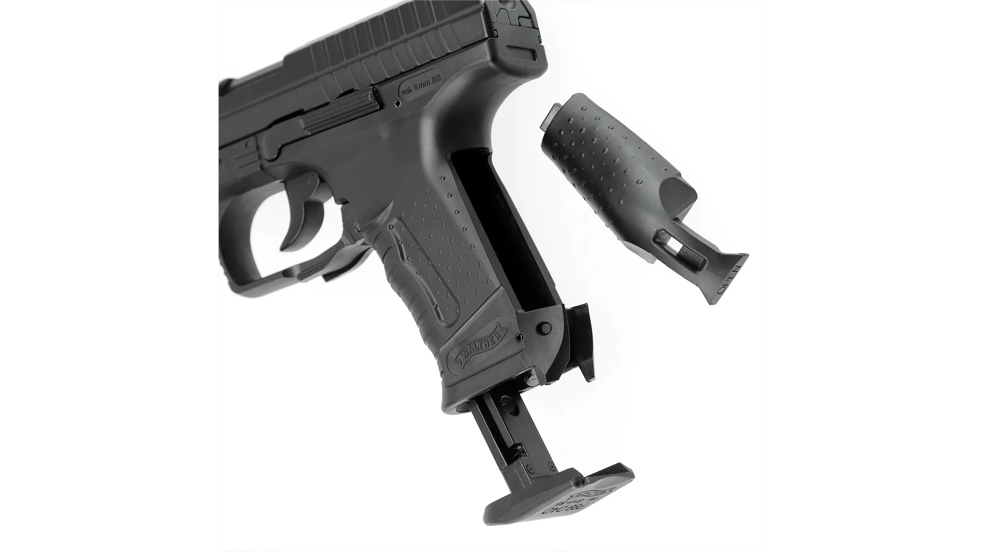 Walther P99 DAO Co2 pistooli - Metal Version - musta