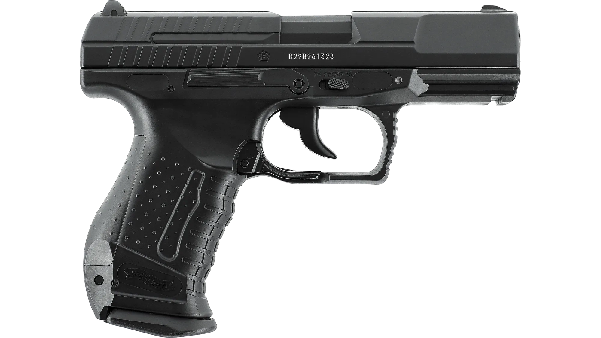 Walther P99 DAO Co2 pistooli - Metal Version - musta