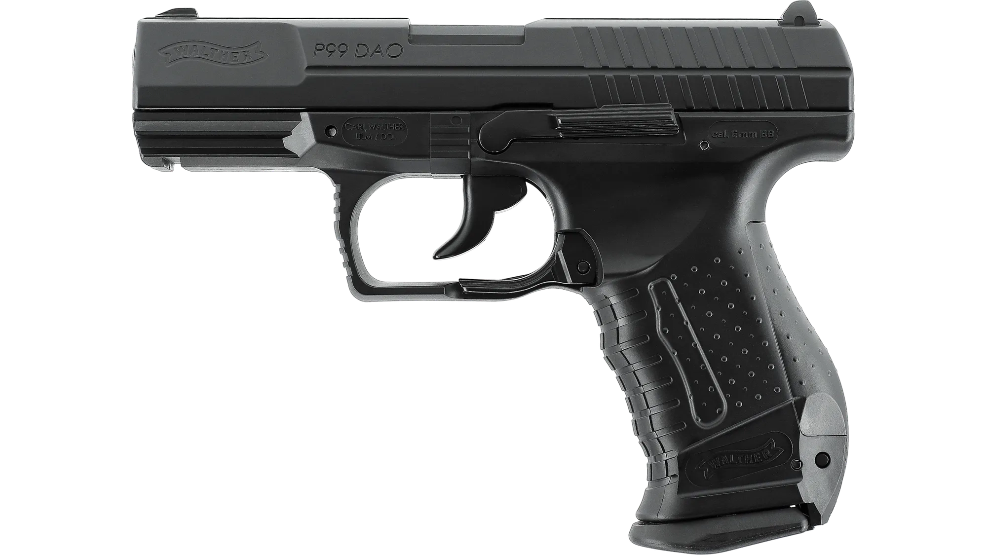 Walther P99 DAO Co2 pistooli - Metal Version - musta