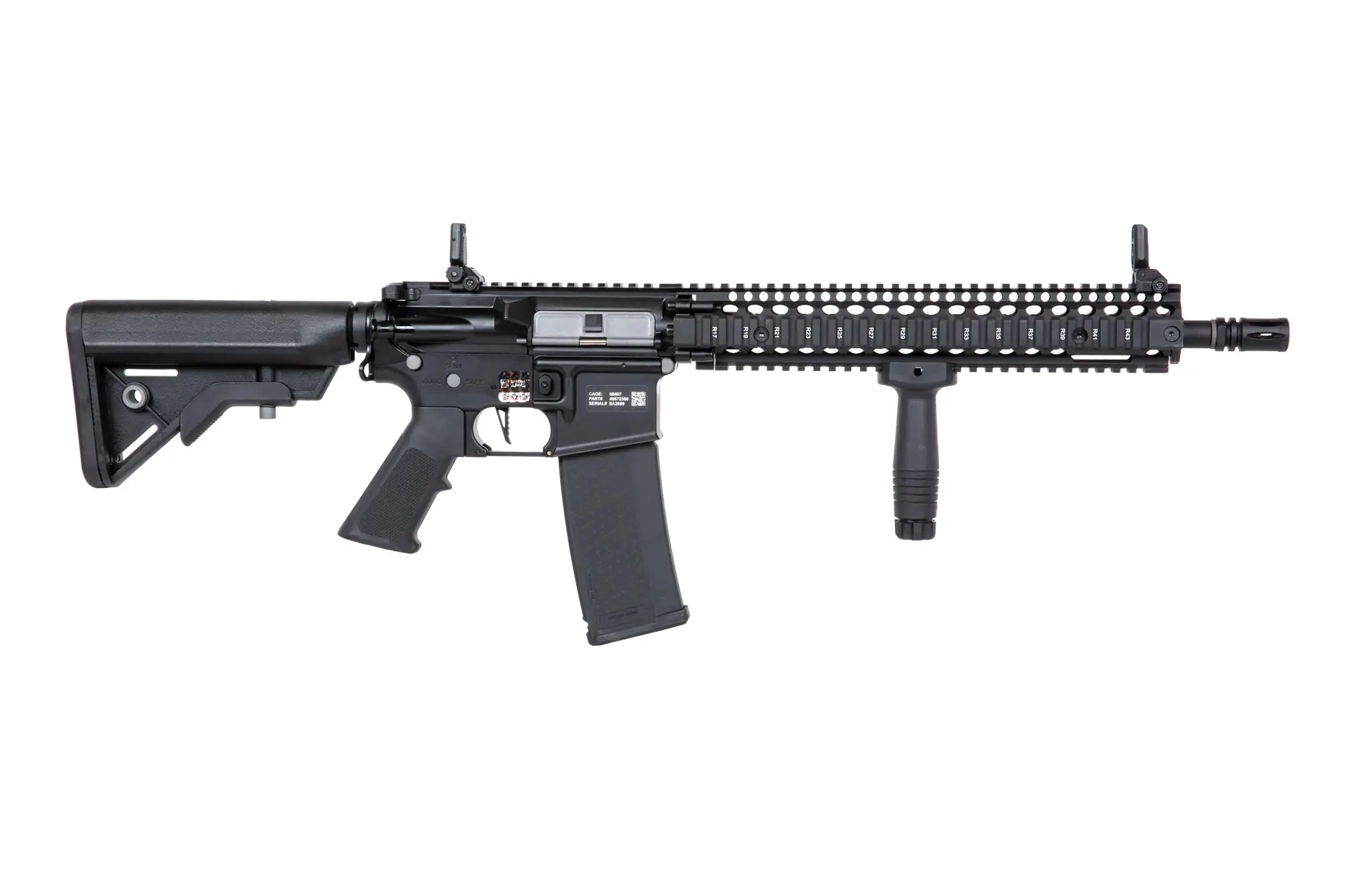 Specna Arms Daniel Defense SA-E26 EDGE HAL ETU - musta