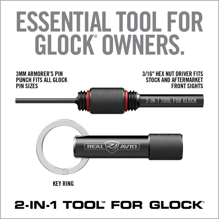 Real Avid 2-in-1 Tool - Glock