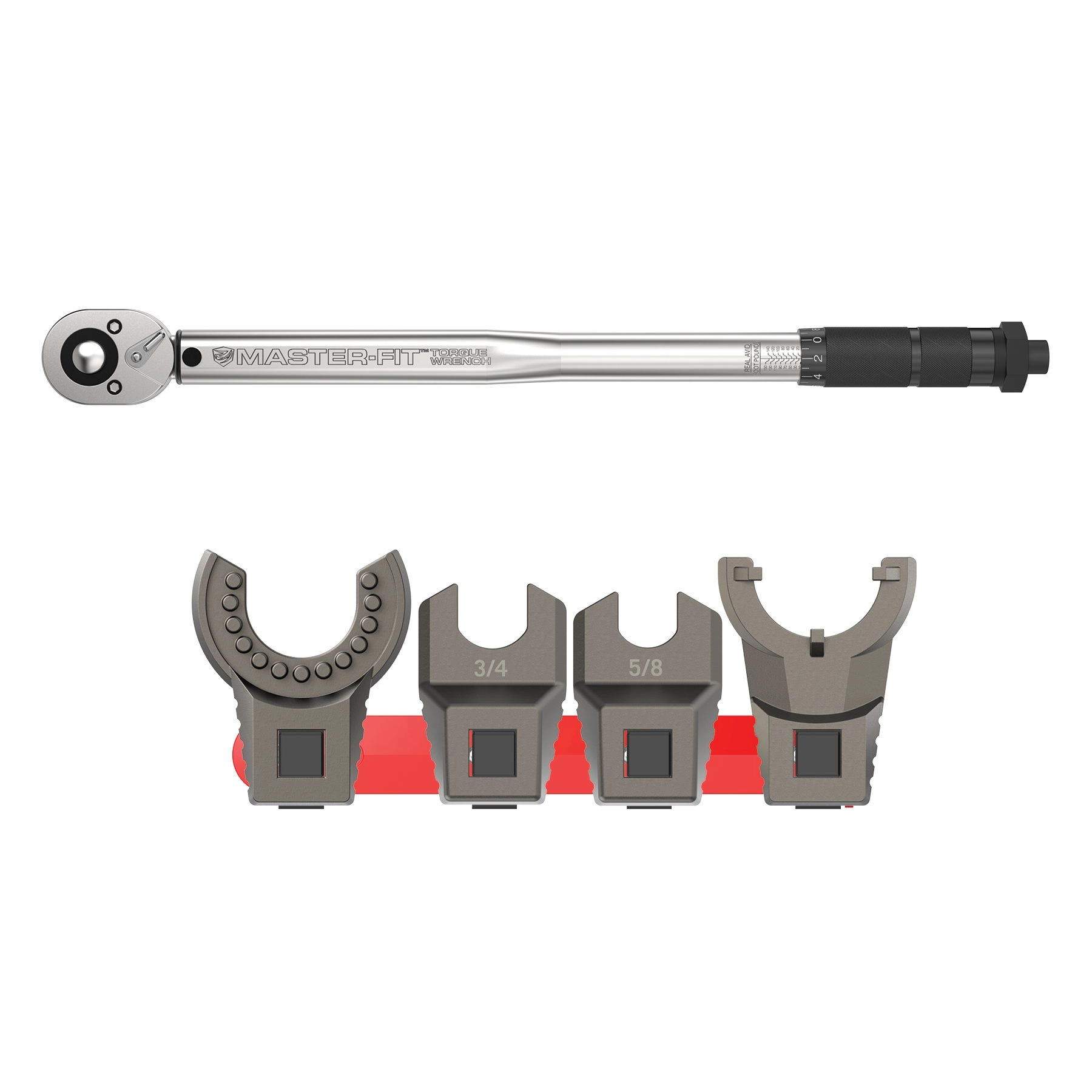 Real Avid Master-Fit A2/AR15 Crowfoot Wrench Set - työkalusarja