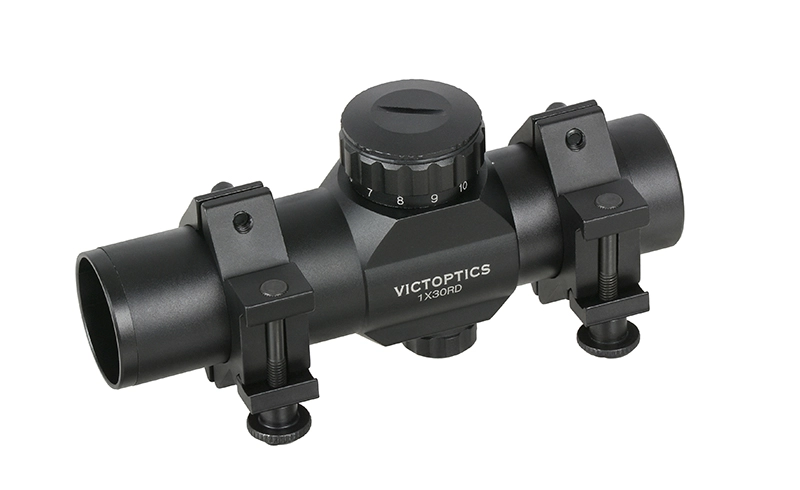 VictOptics 1x30RD punapistetähtäin - musta