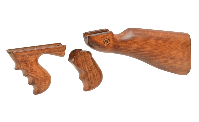 BattleAxe M1928 Thompson Wood Conversion Kit - Real Wood