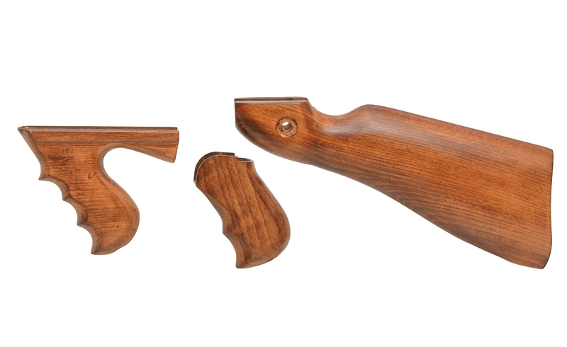 BattleAxe M1928 Thompson Wood Conversion Kit - Real Wood