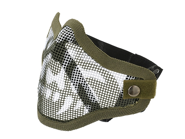 Wosport alakasvosuoja 1.0 - Olive/Skull