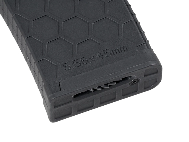 BattleAxe HEX PMAG AR15 hi cap lipas - musta - 450 BB