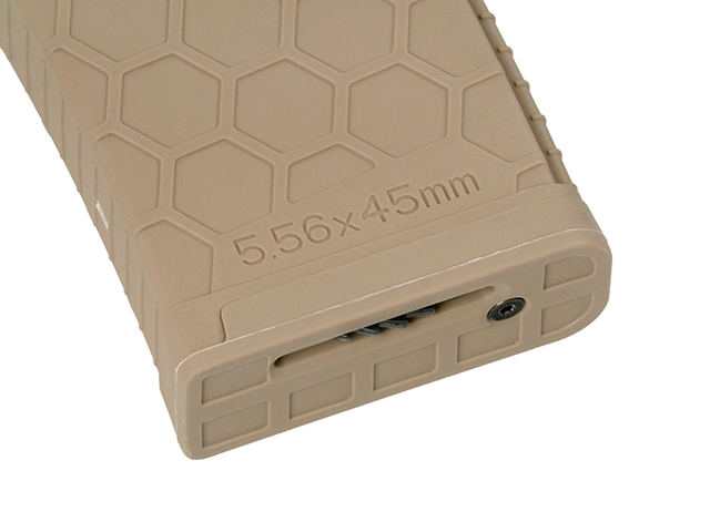 BattleAxe HEX PMAG AR15 hi cap lipas - Tan - 450 BB