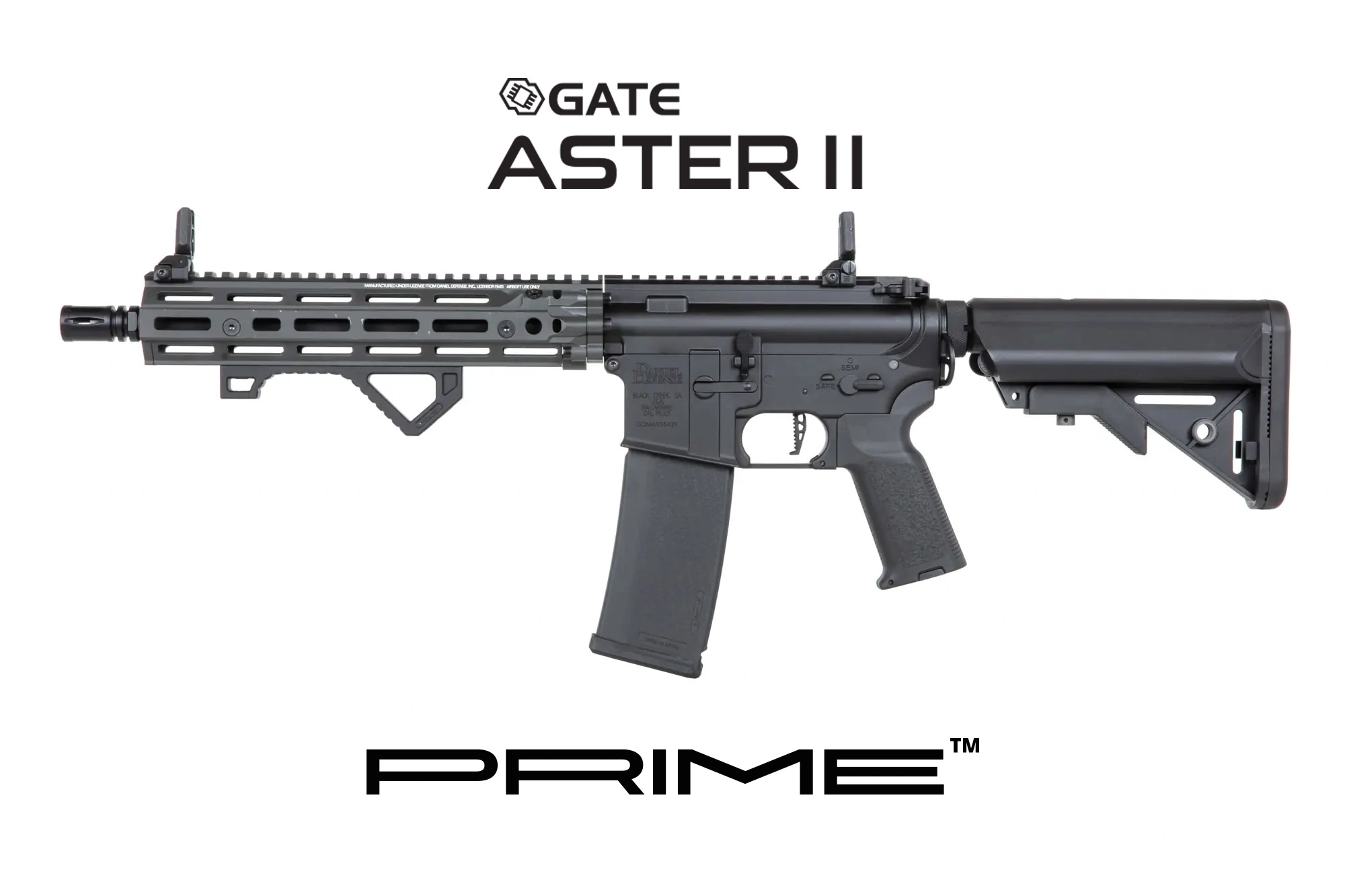 Specna Arms Daniel Defense SA-P27 PRIME RIS III 10.5 Aster II - Grey