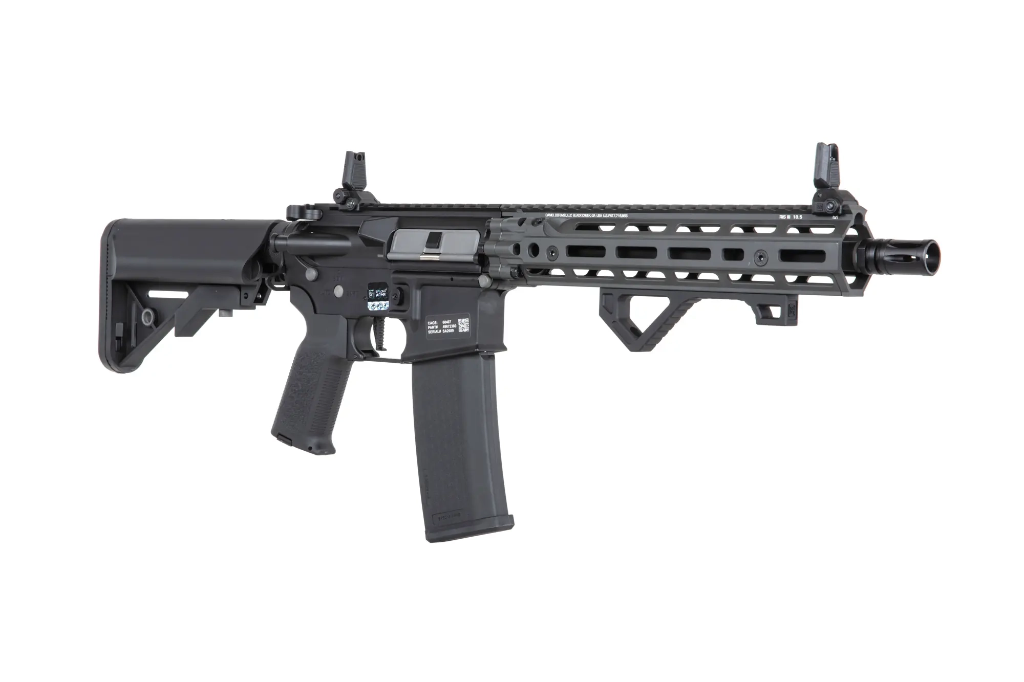 Specna Arms Daniel Defense SA-P27 PRIME RIS III 10.5 Aster II - Grey