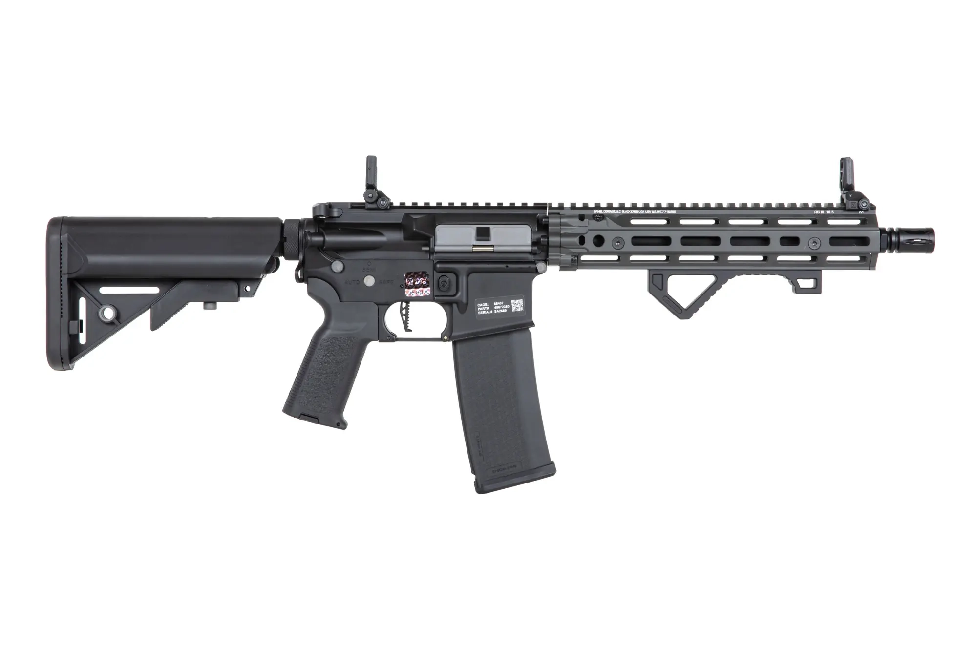 Specna Arms Daniel Defense SA-P27 PRIME RIS III 10.5 Aster II - Grey