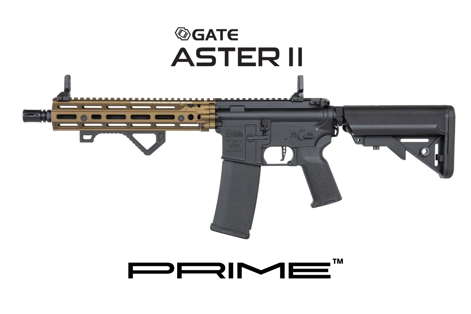 Specna Arms Daniel Defense SA-P27 PRIME RIS III 10.5 Aster II - Chaos Bronze