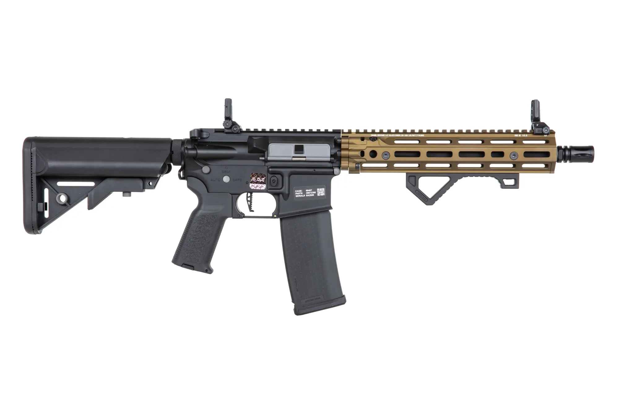 Specna Arms Daniel Defense SA-P27 PRIME RIS III 10.5 Aster II - Chaos Bronze