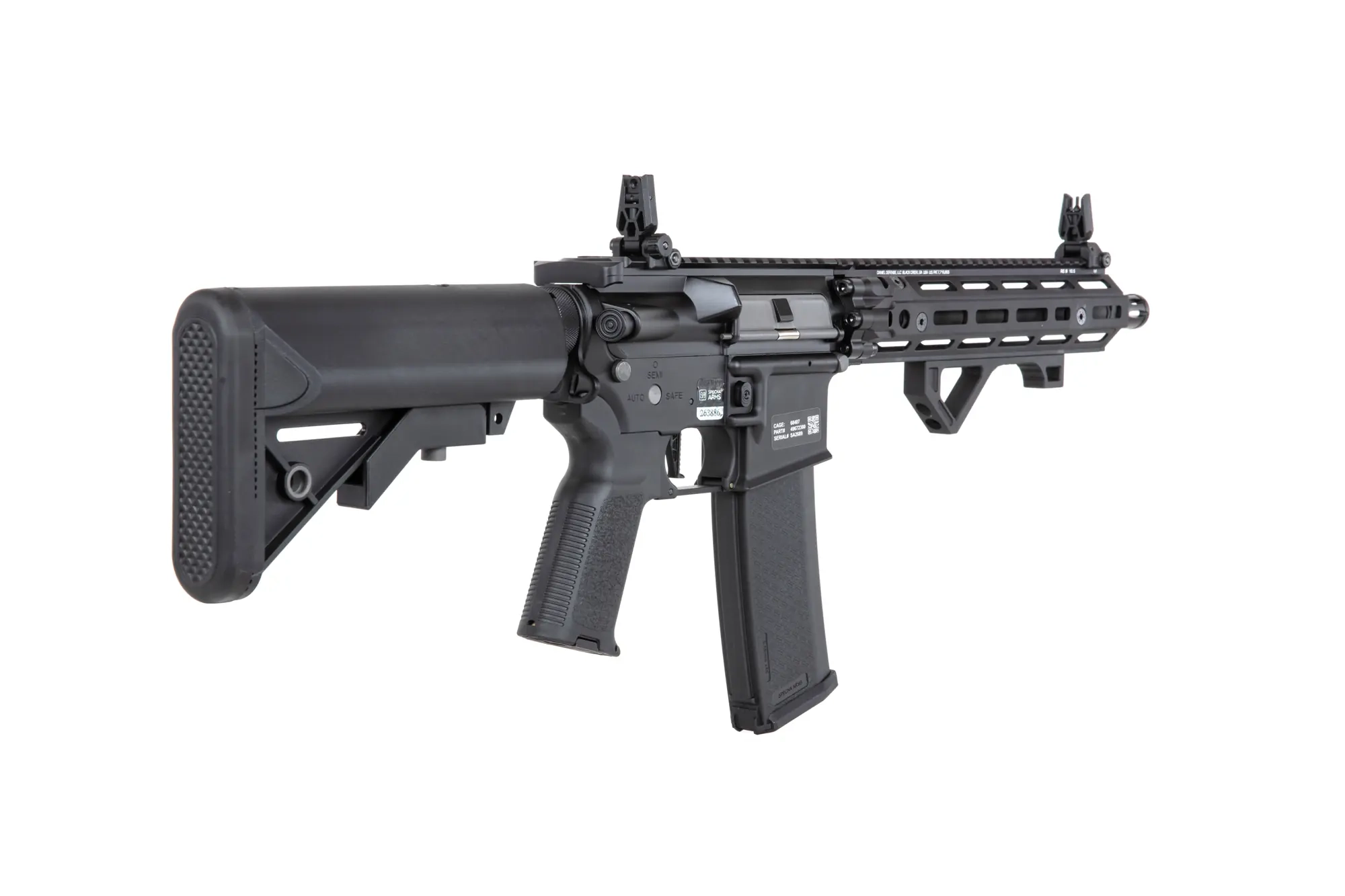 Specna Arms Daniel Defense SA-P27 PRIME RIS III 10.5 Aster II - musta