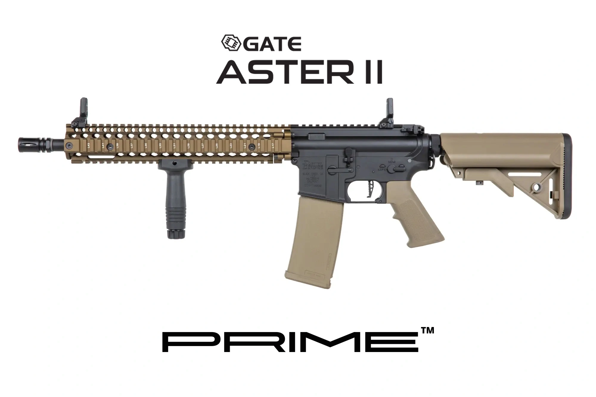 Specna Arms Daniel Defense MK18 SA-P26 Prime Aster II sähköase - Chaos Bronze