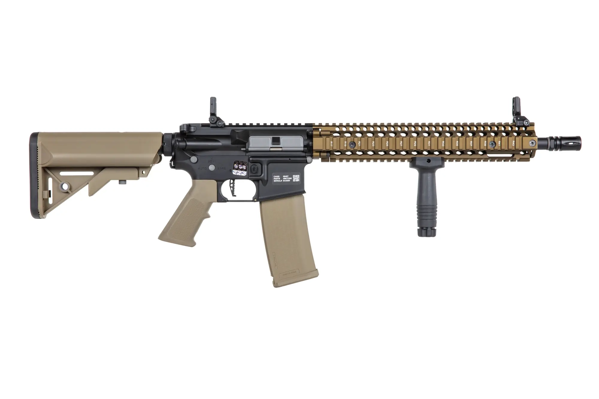 Specna Arms Daniel Defense MK18 SA-P26 Prime Aster II sähköase - Chaos Bronze