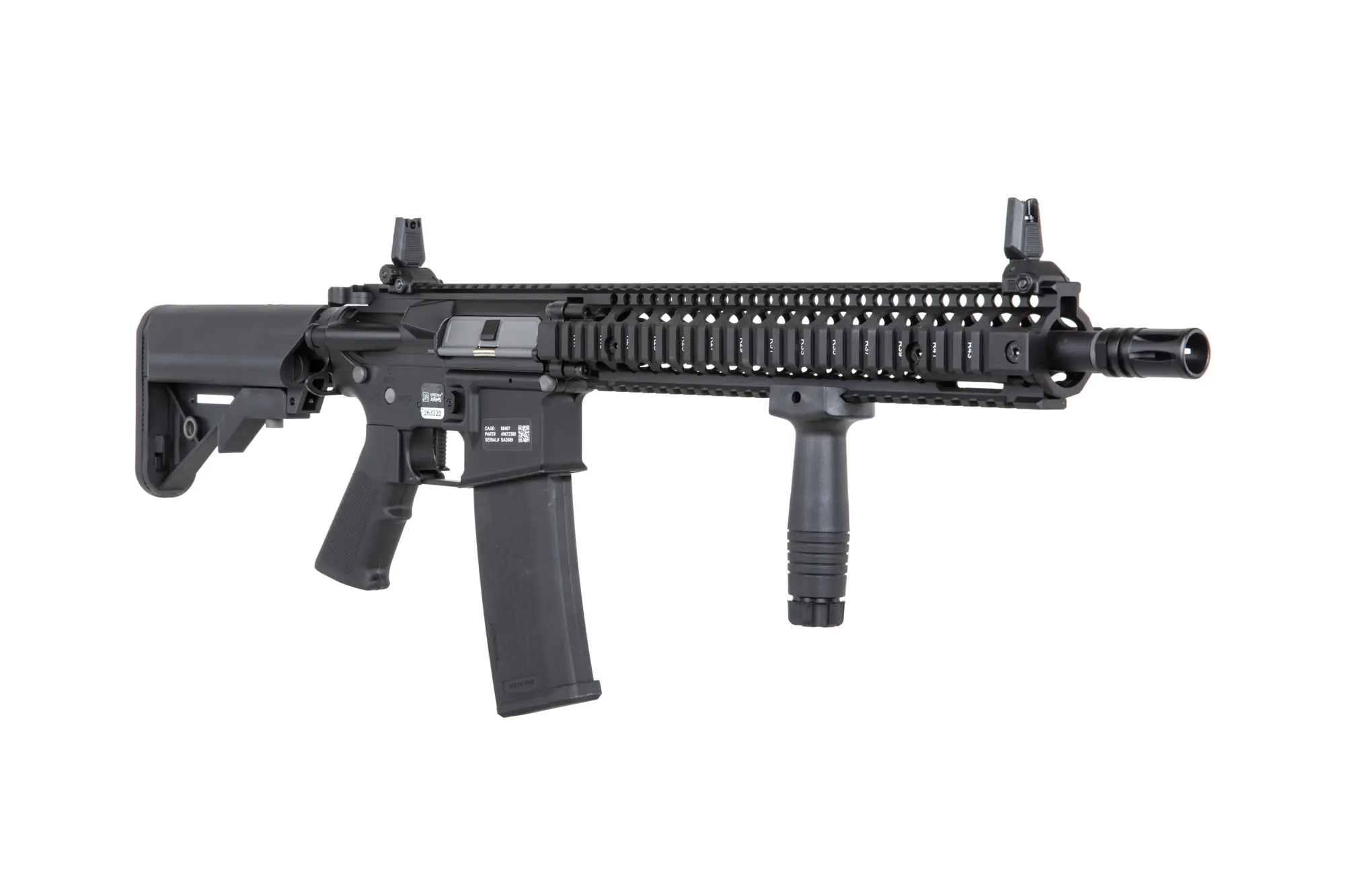 Specna Arms Daniel Defense MK18 SA-P26 Prime Aster II sähköase - musta