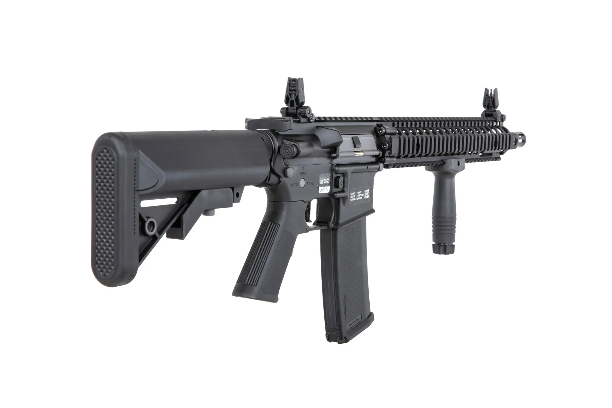 Specna Arms Daniel Defense MK18 SA-P26 Prime Aster II sähköase - musta