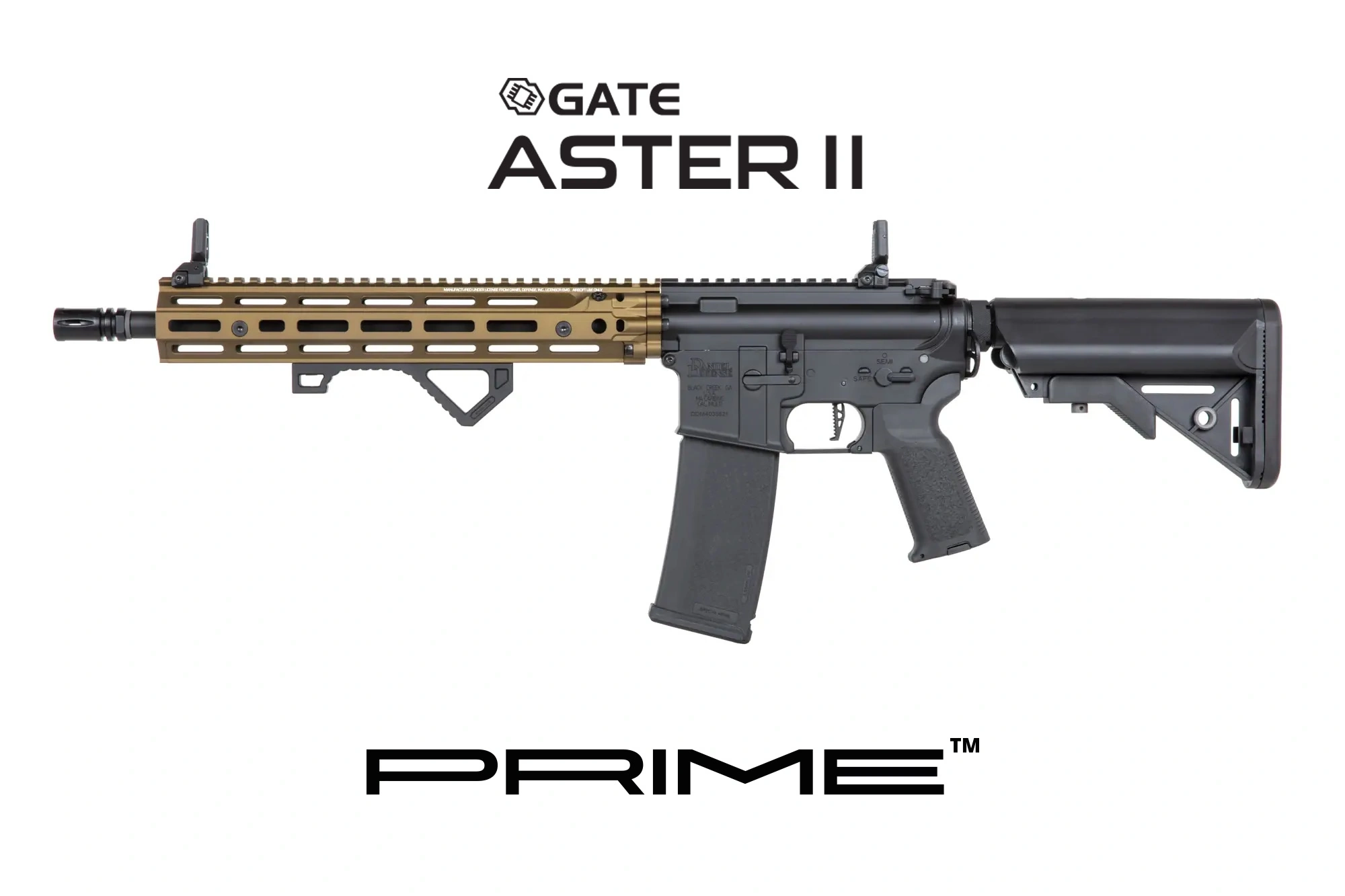 Specna Arms Daniel Defense SA-P28 PRIME RIS III 12.5 Aster II - Chaos Bronze