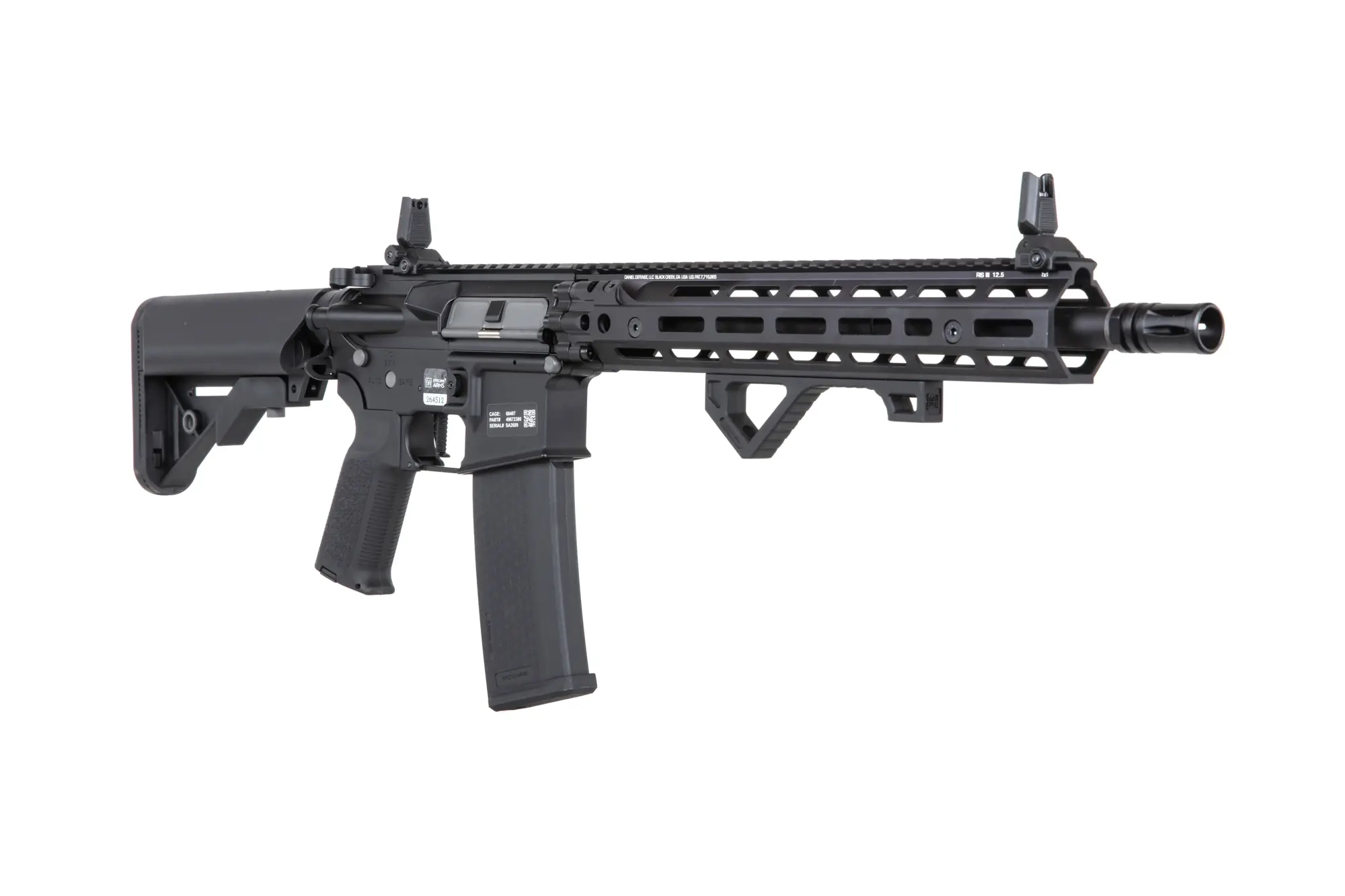 Specna Arms Daniel Defense SA-P28 PRIME RIS III 12.5 Aster II - musta