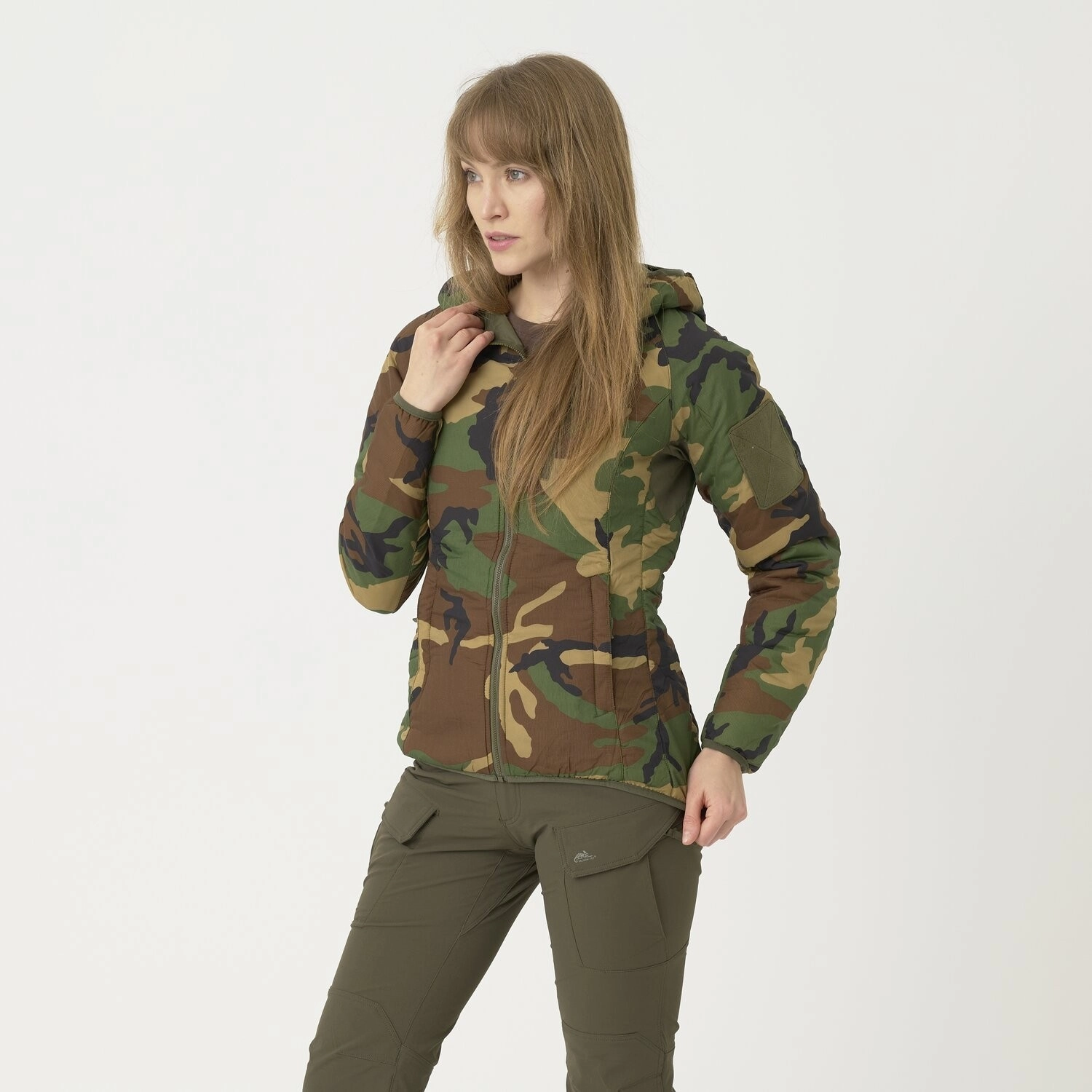 Helikon-Tex WOMENS WOLFHOUND Hoodie Jacket - US Woodland