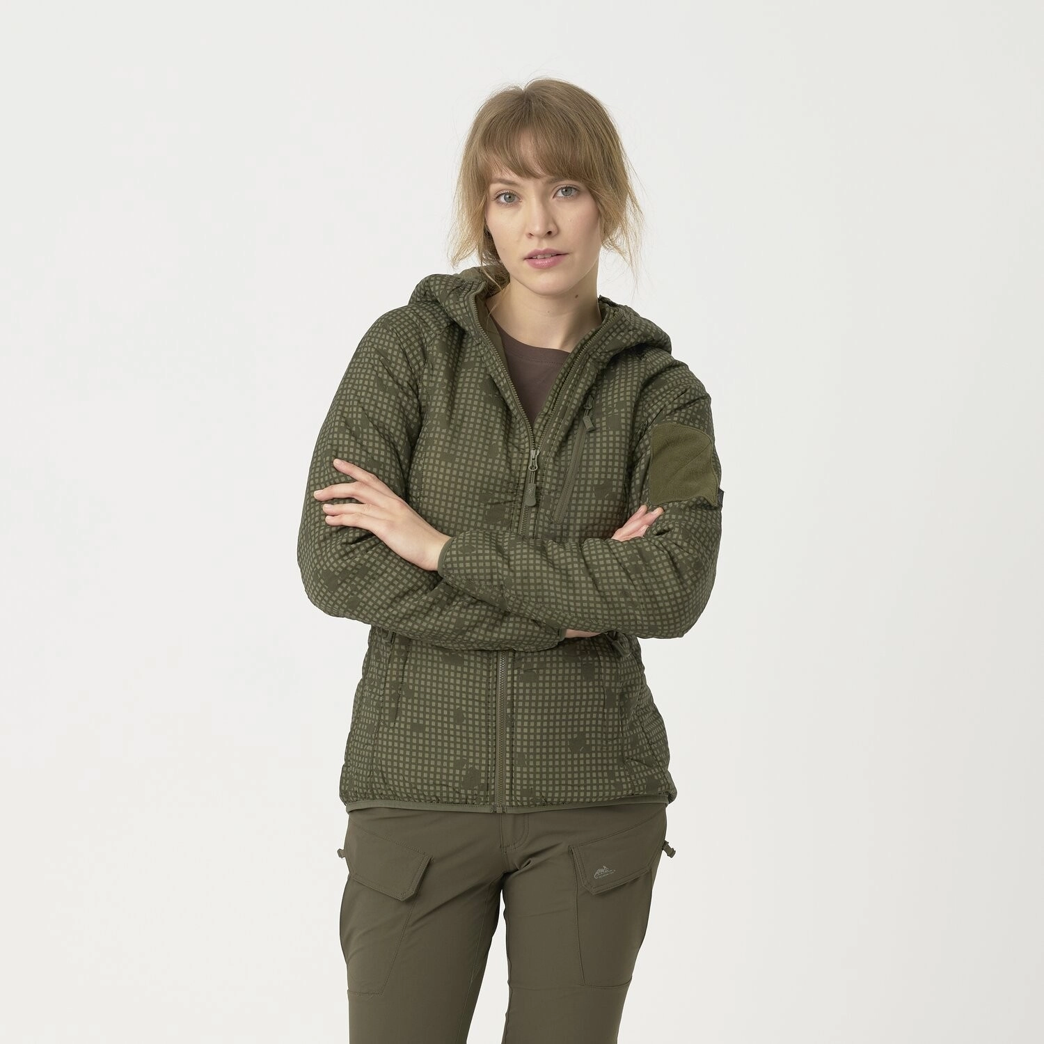 Helikon-Tex WOMENS WOLFHOUND Hoodie Jacket - Desert Night Camo