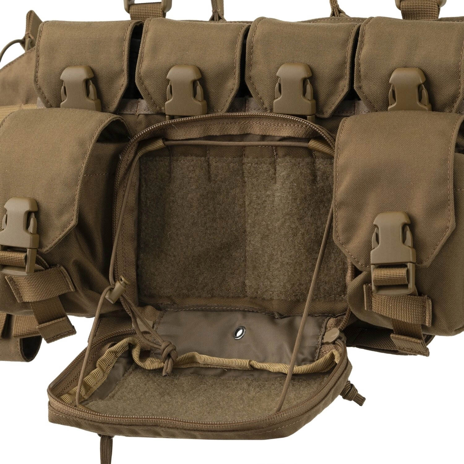 Helikon-Tex Guardian Recce Chest Rig - Cordura - PL Woodland