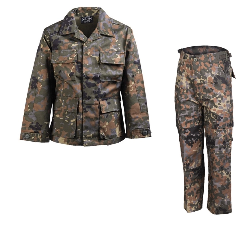 Mil-Tec lasten BDU maastopuku - Flecktarn