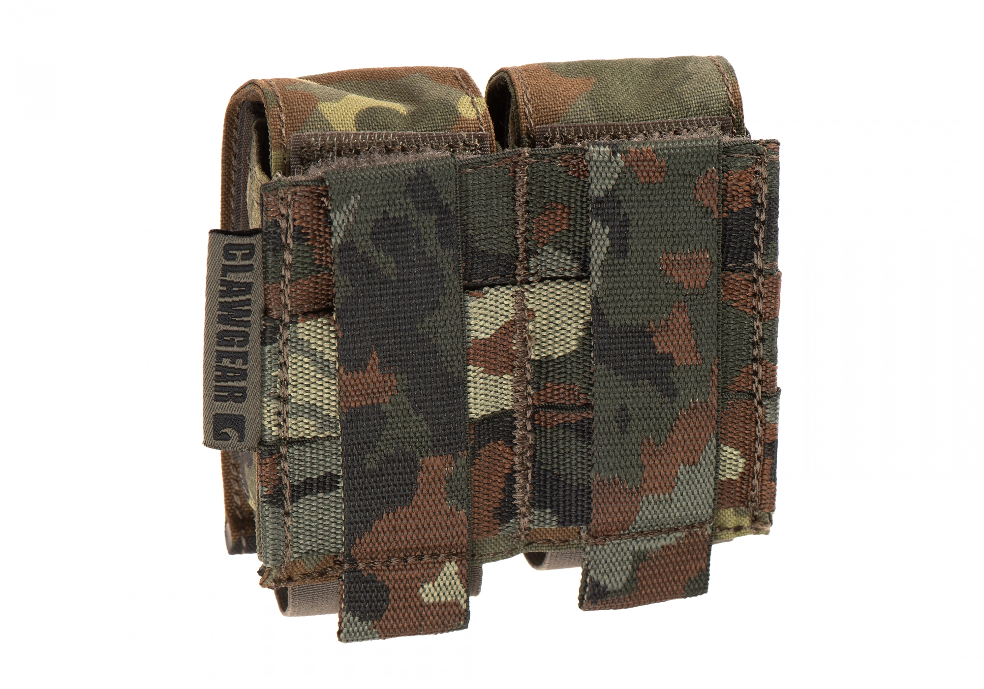 Clawgear Core 40mm Double Pouch - Flecktarn