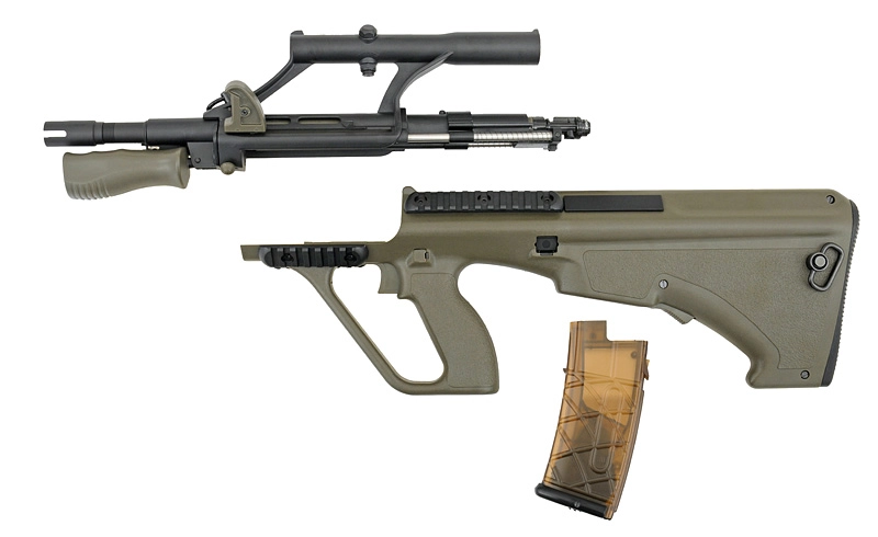 Army Armament R904 AUG Para sähköase - Olive Green