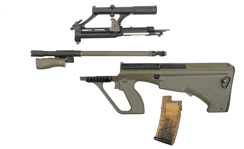 Army Armament R904 AUG Para sähköase - Olive Green