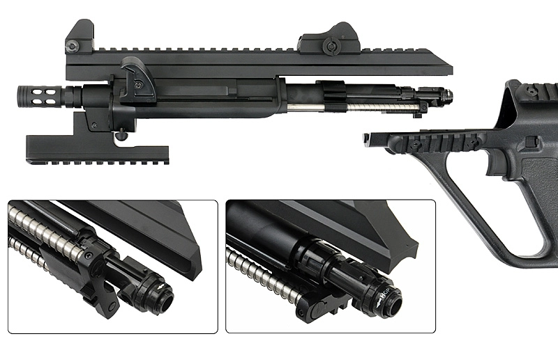 Army Armament R906 AUG säköase - musta