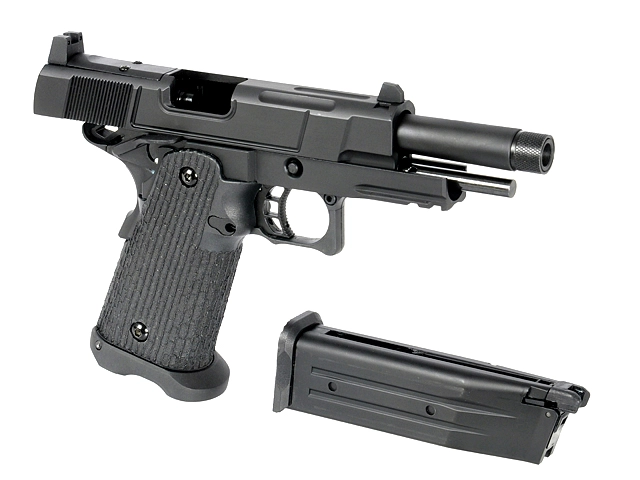 Army Armament R504 Hi-Capa 4.3 GBB pistooli - musta