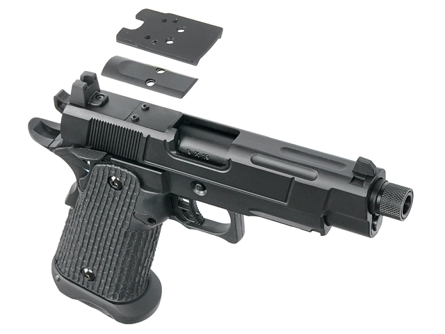 Army Armament R504 Hi-Capa 4.3 GBB pistooli - musta